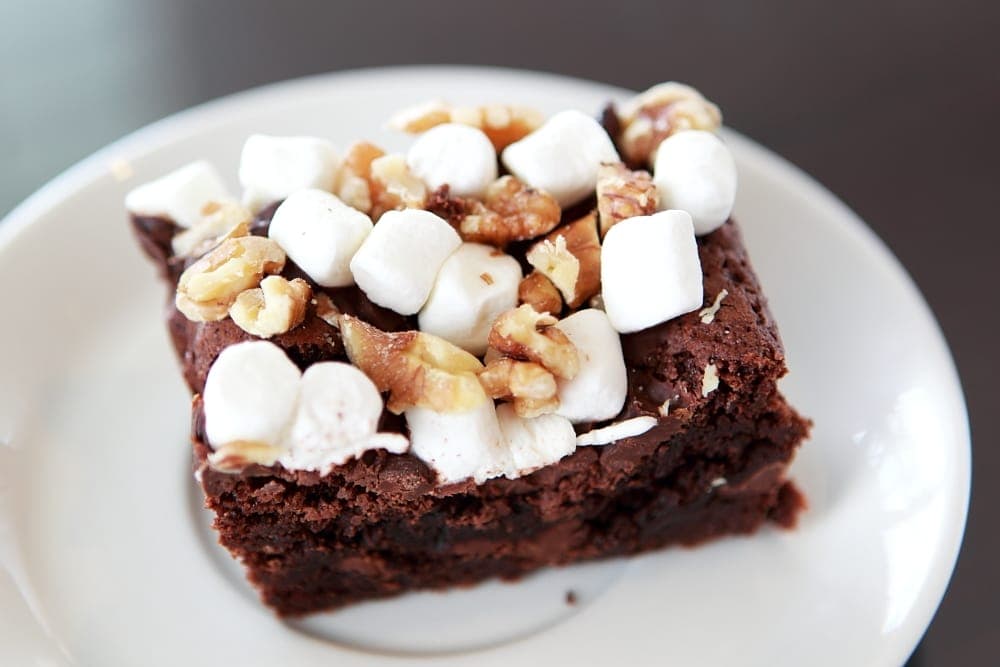 Rocky Road brownies & blondies