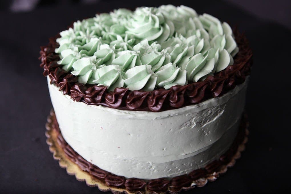 Grasshopper Mint cakes