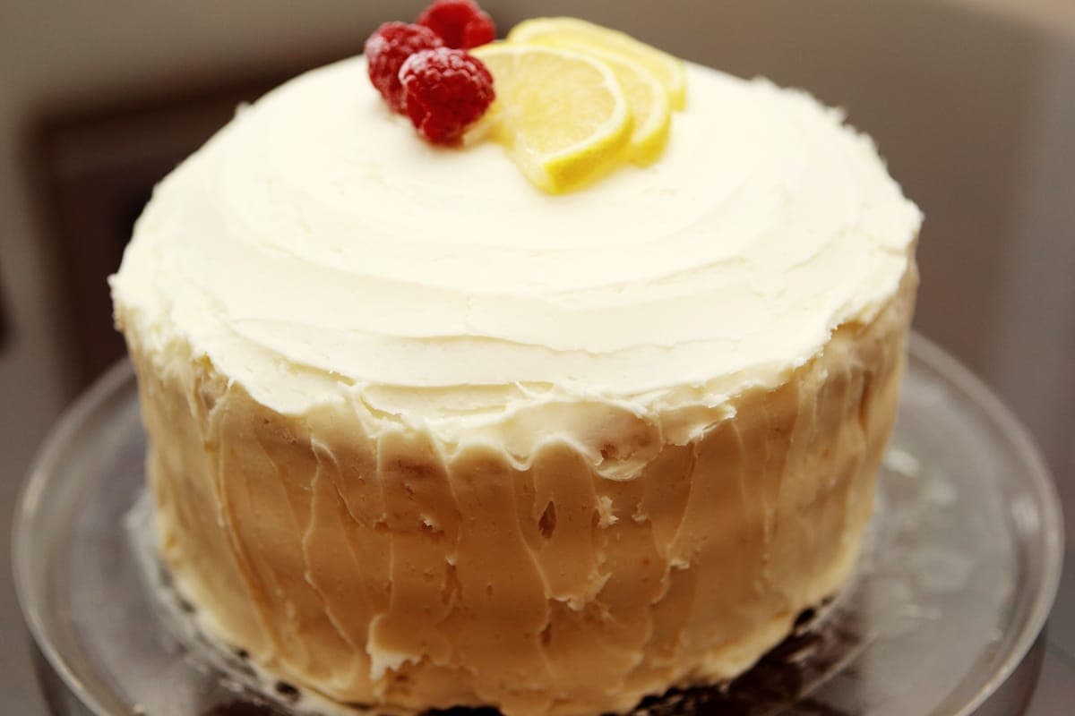 Raspberry Lemon cakes
