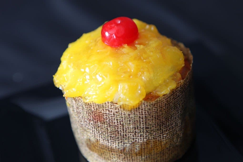 Pineapple Upside Down cheesecake cups