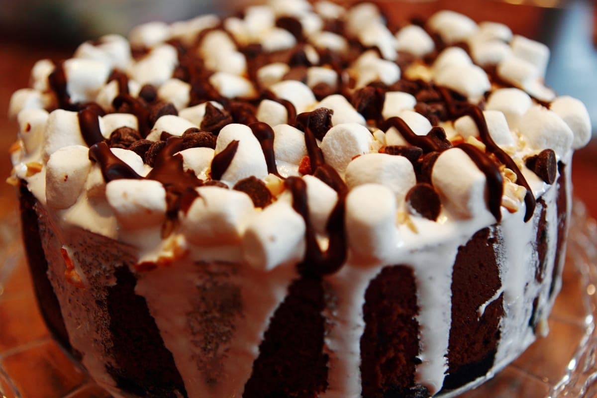 Rocky Road cheesecakes